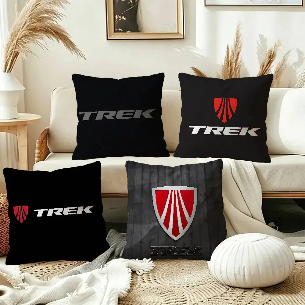 T-TrekS LOGO Decorative Room Aesthetics Pillow Case Home Decor Bedroom Sofa Bed Couch Pillow Cover 45x45