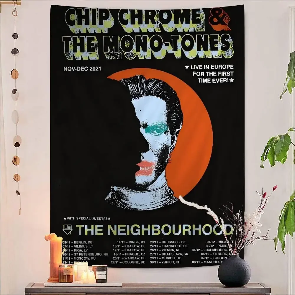 The N-Neighbourhood Band Tapestry Art Printing Art Science Fiction Room Home Decor Wall Art Decor
