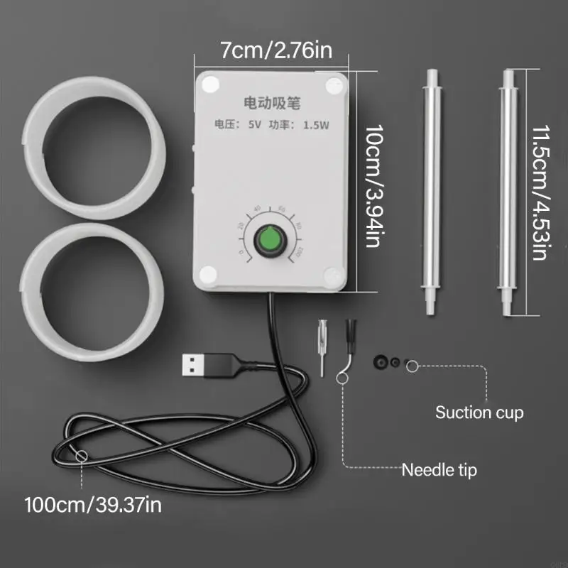 G6DD USB 5V Автоматическая вакуумная всасывающая ручка для ремонта электроники IC CPU Обработка CPU с сильным регулируемым