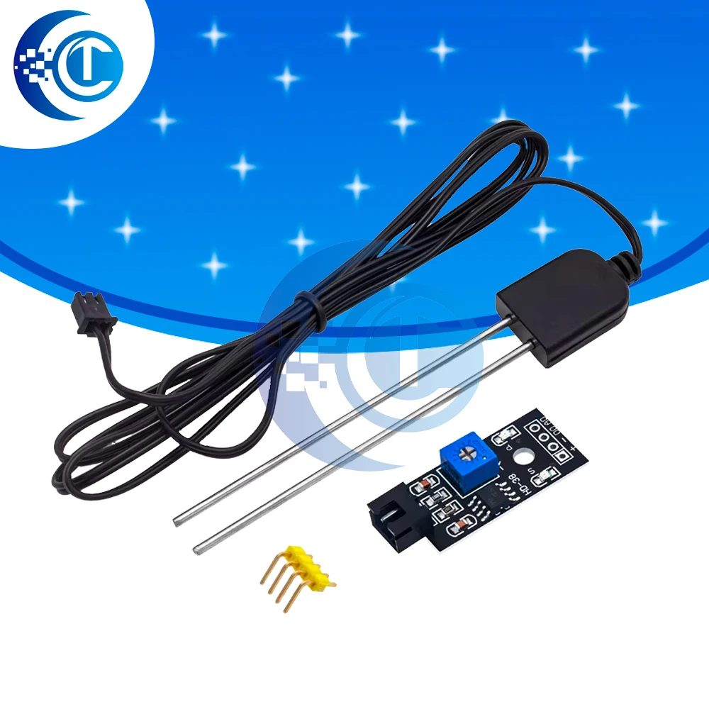 Corrosion-Resistant Soil Sensor (Moisture & Humidity): for Arduino-Compatible for DIY Gardening Projects