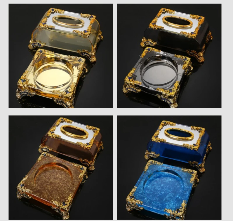 الأمازون الأوروبية والأمريكية الأنسجة مربع الاكريليك هوك التبديل ملصق هدية الإبداعية المنزل