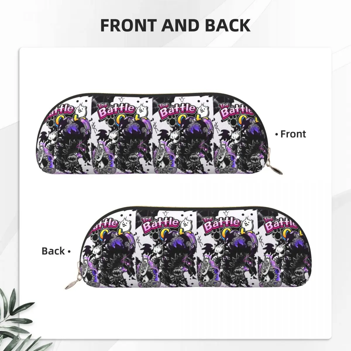 Battle Cats - Miko Mitama etui, potloodzakje, opslag, briefpapier, grote opbergdoos, potloodtas voor kinderen, school