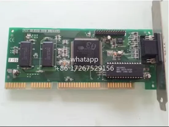 1 قطعة بطاقة رسومات مستعملة EUD 5U9 BRI4495 GL-GD5428-80QC-A ISA