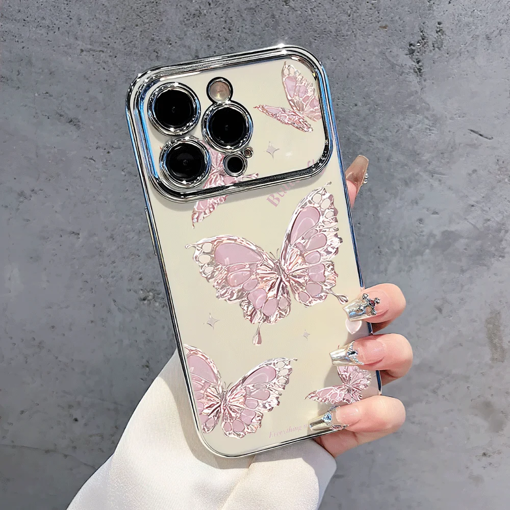 beautiful Butterfly Electric Ferry Large Window Phone Case For Samsung A22 A23 A32 A51 A20 4G 5G Shell