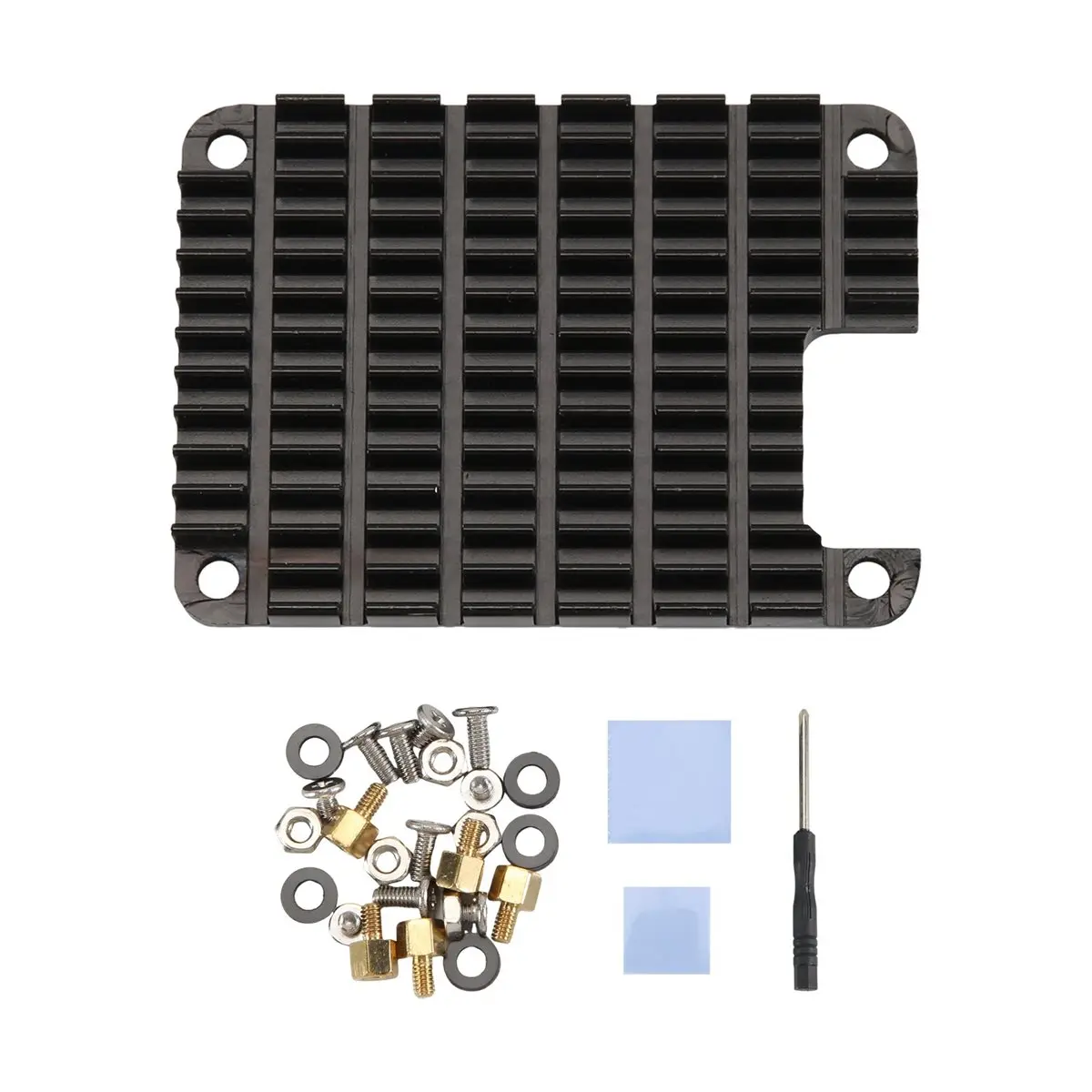 N86R CM4 Dedicated Aluminum Heatsink for Compute Module 4 with Thermal Pads Passive Cooling for CM4 Board