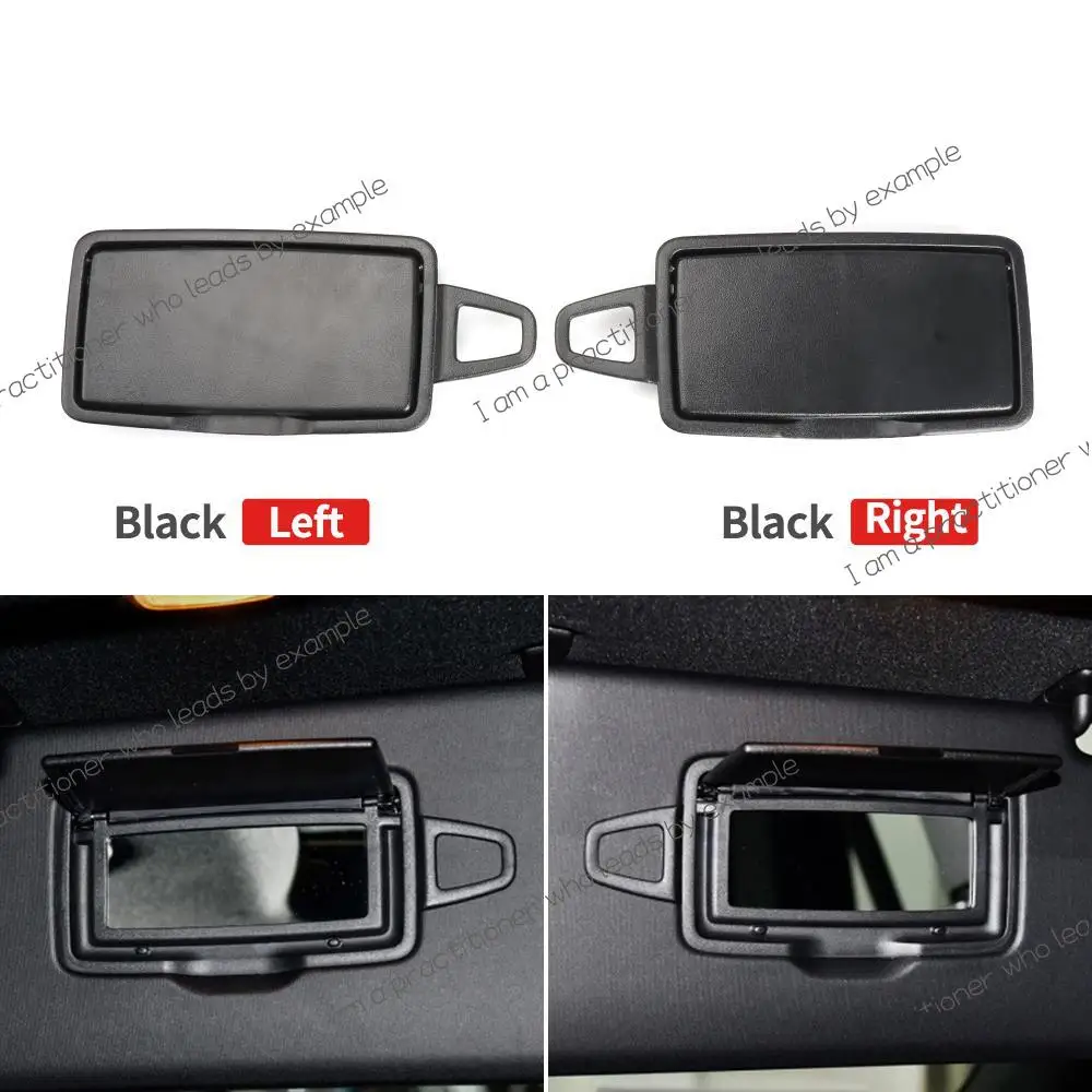 Car Sun Visor Sunshade Panel Housing Vanity Makeup Cosmetic Mirror Cover For Mercedes Benz A B CLA GLA W156 W117 W246