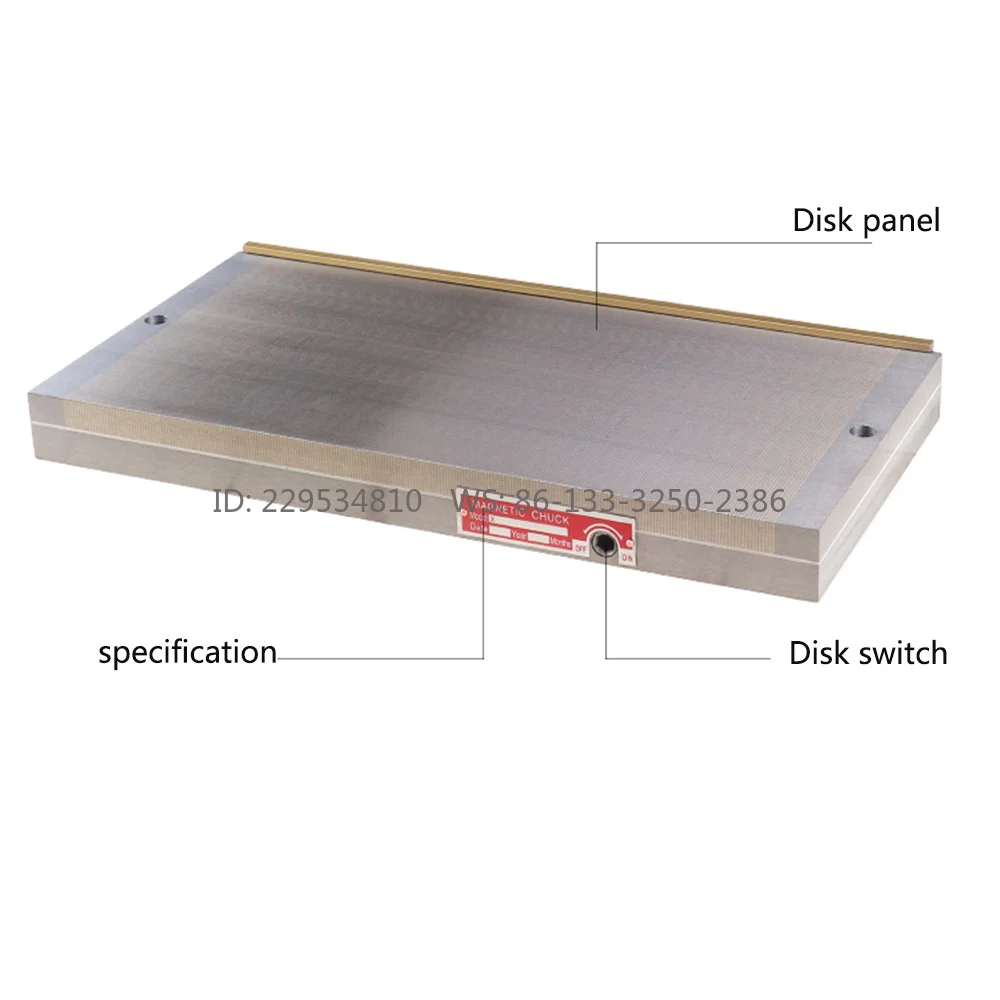 Surface Grinder Permanent Magnetic Chuck XM91 150*300mm Grinding Disk Applicable To Grinding Machines and other processing
