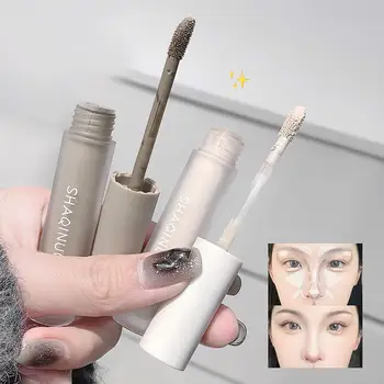 하이라이트 컨투어링 액체 펜, 방수 매트 지속 하이라이터, 부드러운 연필 화장품, 컨투어링 섀도우 페이스 X5D7