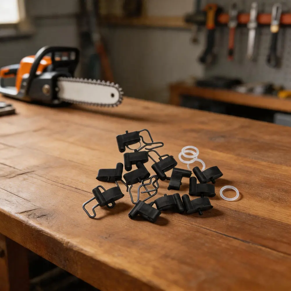 For MS Series Chainsaw Recoil Starter Replacement Kit - 6 Springs 12 Claw Dogs 6 Washers - For For MS170 to For MS390