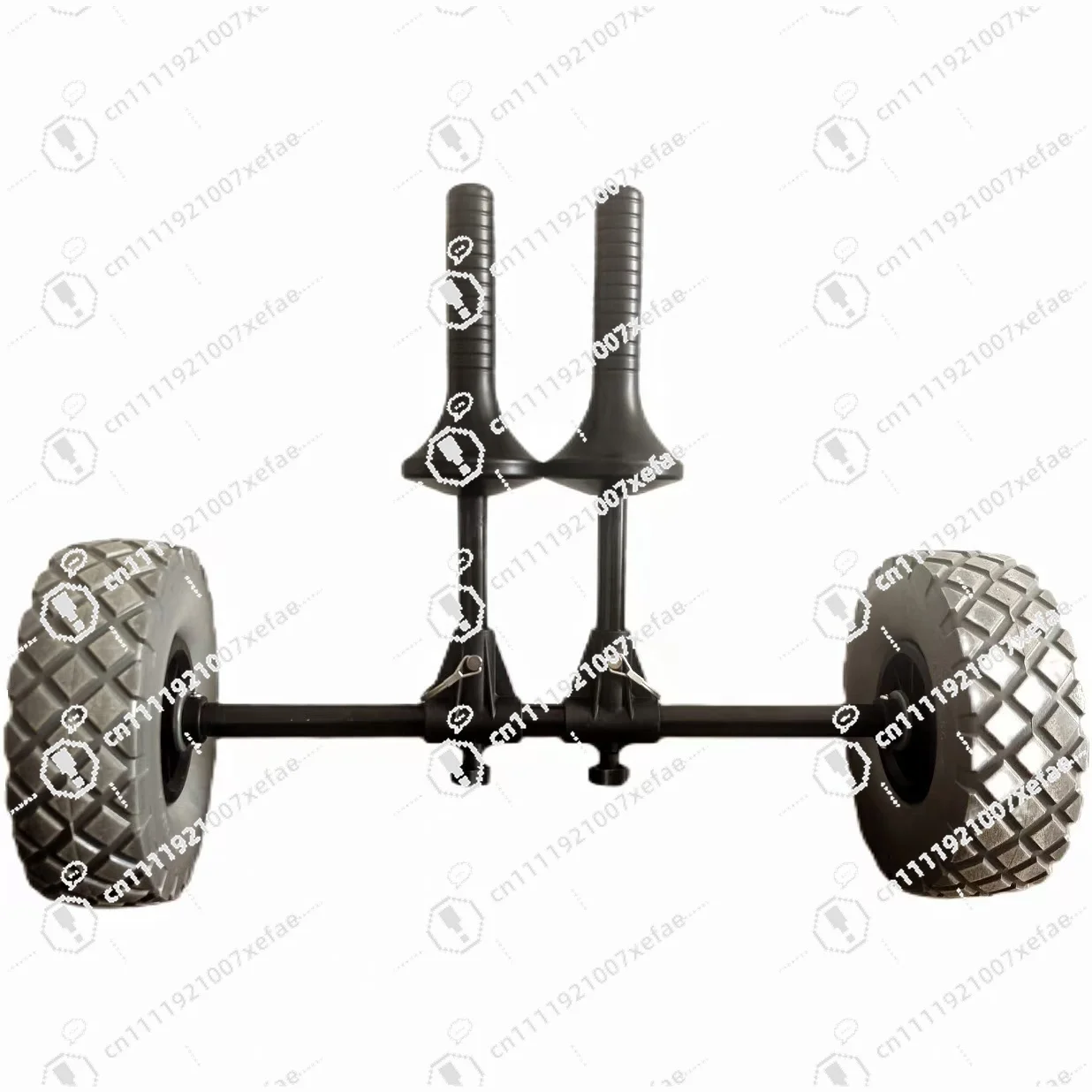 

Deluxe Upgraded Adjustable Plastic Trolley Heavy Platform Kayak Trolley for Fishing Kayaks