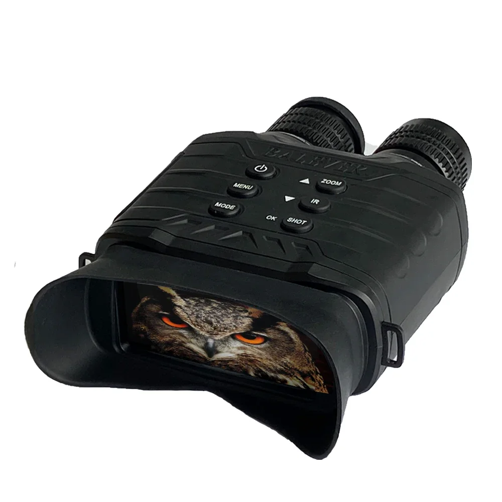 Fixed Focus Len Binocular Night Vision 500m HD Night Vision Photo And Video Recording Hunting  Night Vision Binoculars