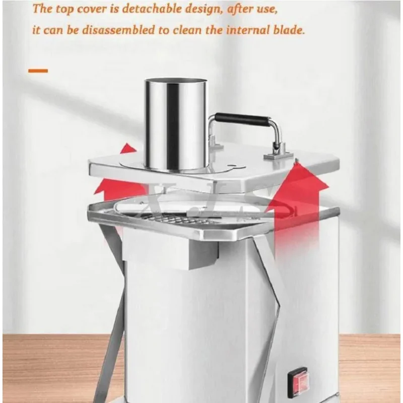 

Автоматическая электрическая машина для нарезки картофеля кубиками из нержавеющей стали, овощерезка, машина для нарезки моркови