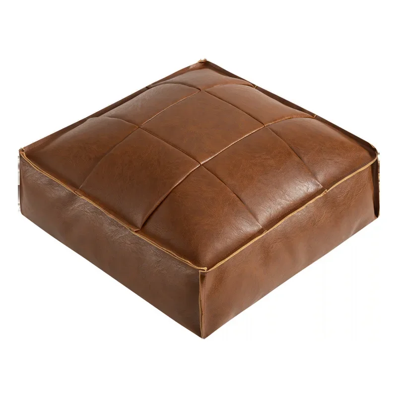 Home Use Simple Tatami Lazy Nine Grid Thick Cushion Cushion Leather Cushion on The Ground