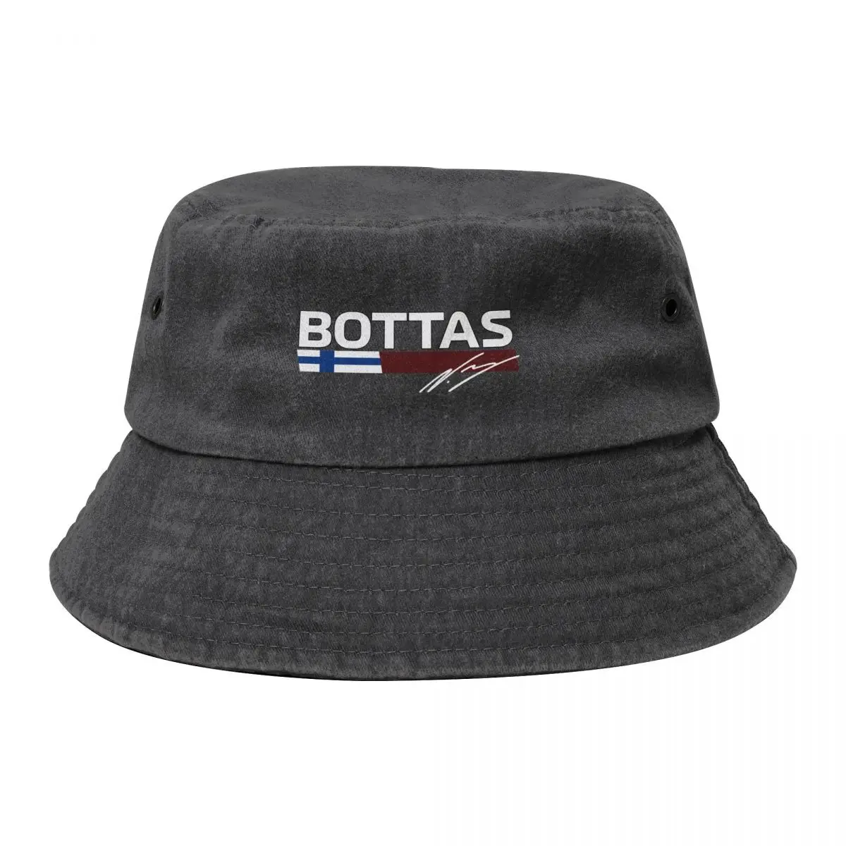 

Valtteri Bottas 2023 Bucket Hat Military Cap Man western Hat Sunscreen Women Hats Men's