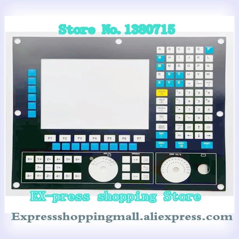 

8055 Blue Operate Key Mask Panel New