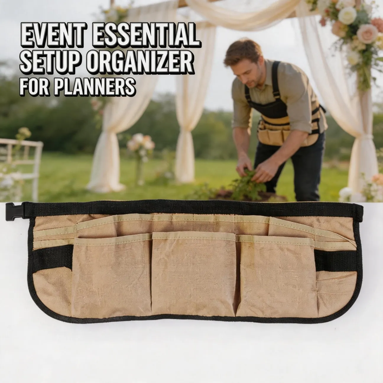 Tool Waist Bag Multifunctional Portable Large Capacity Electrician Repair Pouch Belt Organizer Work