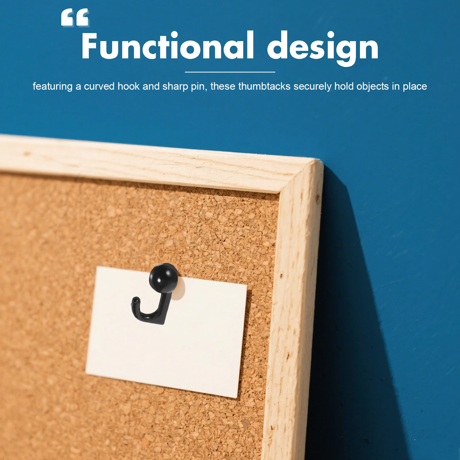 

50pcs Bulletin Thumbtacks Heavy Duty Decorative Push Pins For Wall Cork Board Accessories Office Supplies Sturdy Plastic