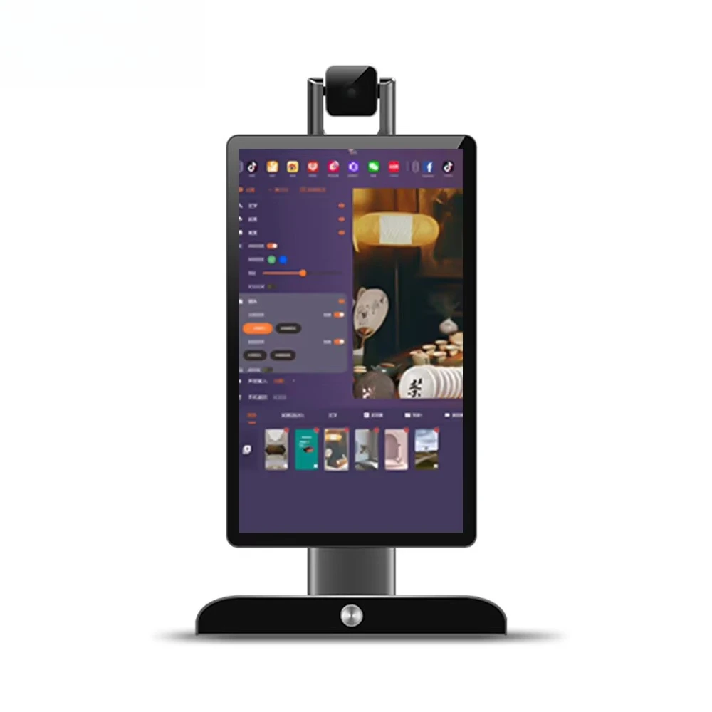 

VTEX Live Broadcast Equipment Streaming Screen 15.6 Inch With Teleprompter Multi Screen Live Stream AIO Equipment