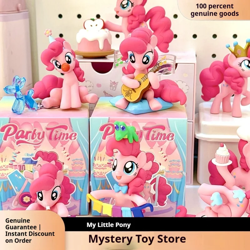 

My Little Pony Party Moments Series Blind Box Pinkie Pie Doll Action Figure Toy Decoration Gift for Girls
