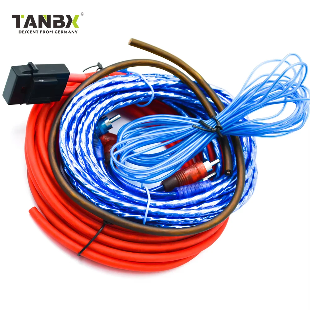 

Комплект для установки автомобильной аудиосистемы: провода для усилителя, сабвуфера, динамиков, кабель питания 160B