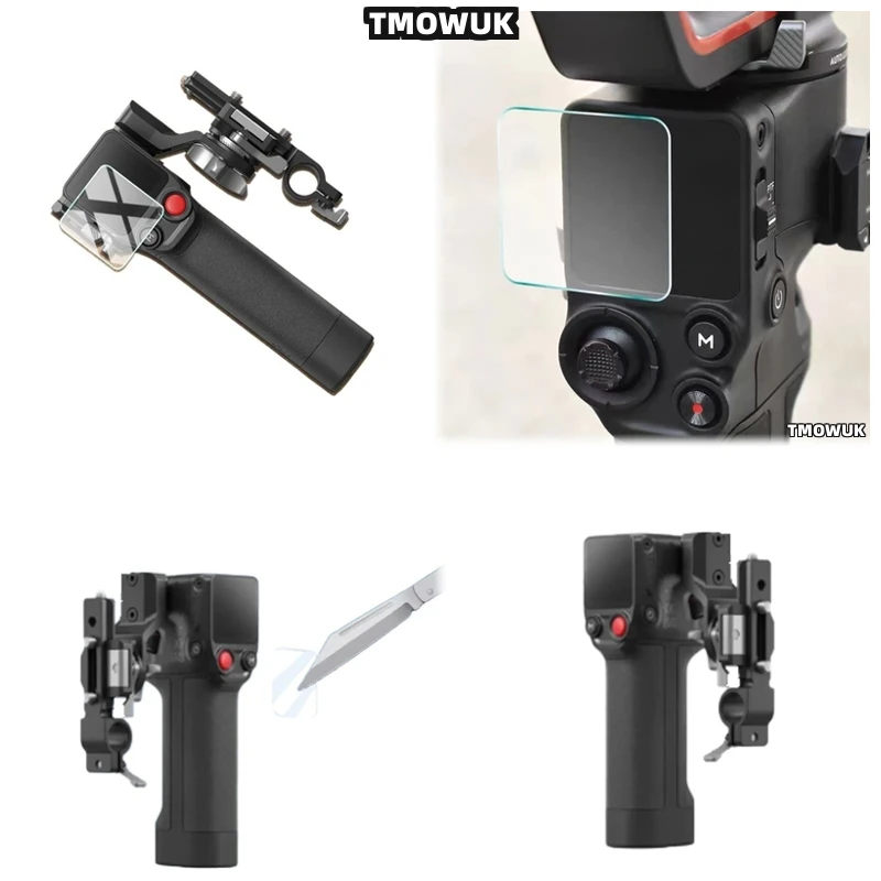 

High - Clarity Tempered Glass Screen Protector With Lens Protector For DJI RS 2 3 Mini RSC2 3 Pro 4 Pro Mini DJI Focus Pro