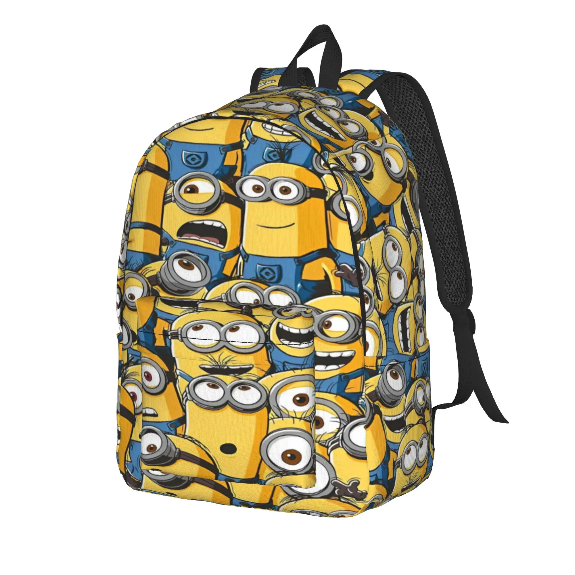 Bananas Backpack M-Miniones Modern Backpacks Boy Cycling Durable School Bags High Quality Rucksack