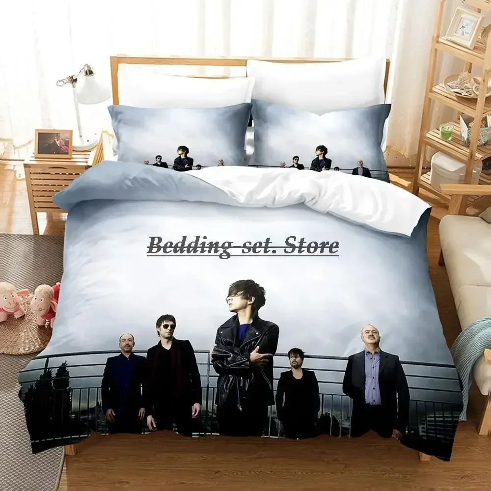 

Popular Indochine Rock Bedding Set Single Twin Full Queen King Size Bed Set Aldult Kid Bedroom Duvetcover Sets 3D Bed Sheet Set