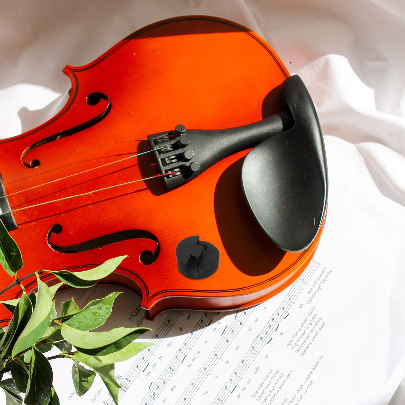 

Premium Rubber Violin Mute Fiddle Mute For Practice Sound Dampening Anti-Slip Wear-Resistant Silent Playing Professional Violin