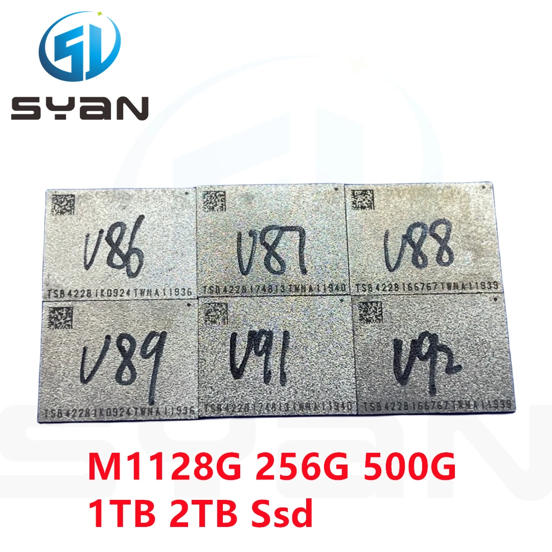 Original SSD Nand Chip IC 128G 256G 512G 1TB 2TB For Macbook Air Pro A2338 A1932 A2179 A2337 A1989 A1990 A2141 A2159 A2251 A2289