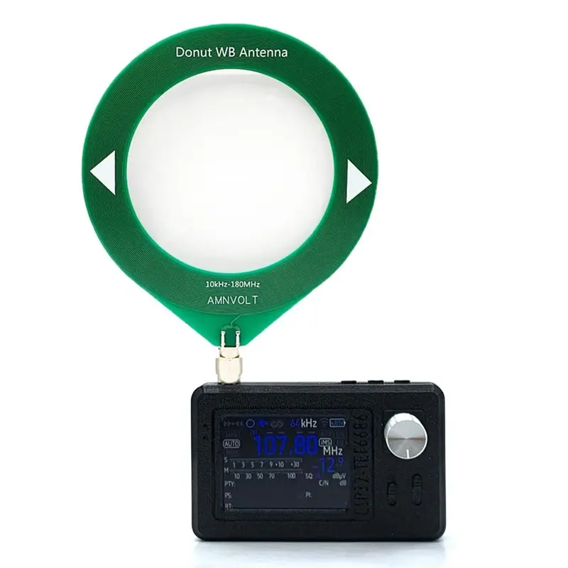 CJSD-Mini TEF6686 DSP راديو ترقية ESP32 رقاقة استقبال كامل النطاق (FM/LW MW/SW) PE5PVB مفتوح المصدر