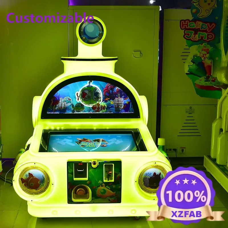 Factory Direct 2026 Submarine percussion large game machine manufacturer, video game city game hall lottery egg machine whack-a-