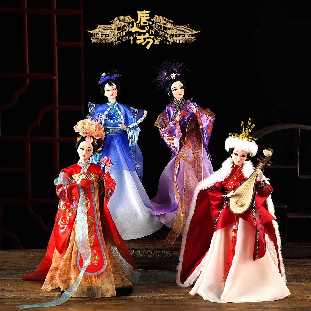 

Chinese style Beijing silk doll doll ornament home decoration Chinese style gifts handmade handicrafts