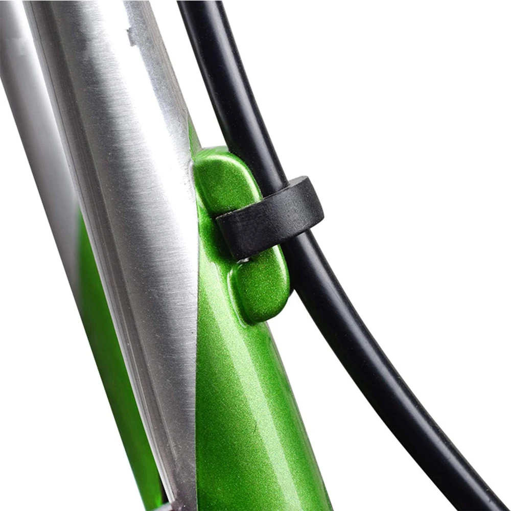 50 Stück MTB Fahrrad Rennrad C-Clips Klemmen Kabelführung + S-Haken Clips Haken + Fahrradkabel Donuts O-Ring Bremskabel Donut – Detail 5