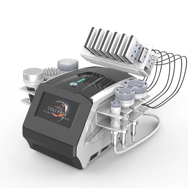 80K Cavitation Vacuum Slimming Machine Lipo Pads Burst Fat Body Sculpting Weight Loss Machine Body Shaping Cavitation Massager
