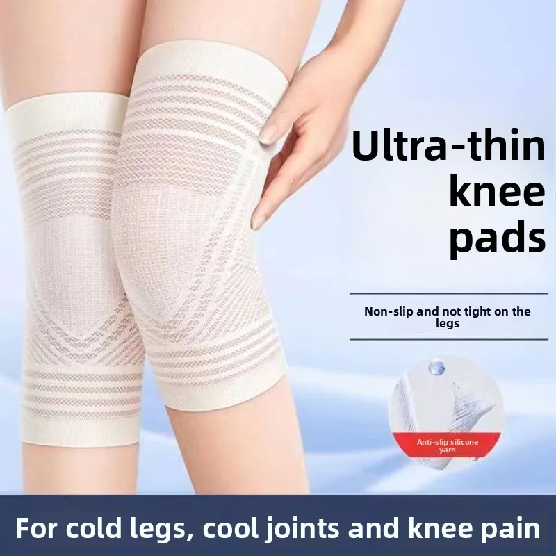 Zomer unisex oude koude beengewricht warme dunne kniebeschermer ademende kamerhoes met airconditioning