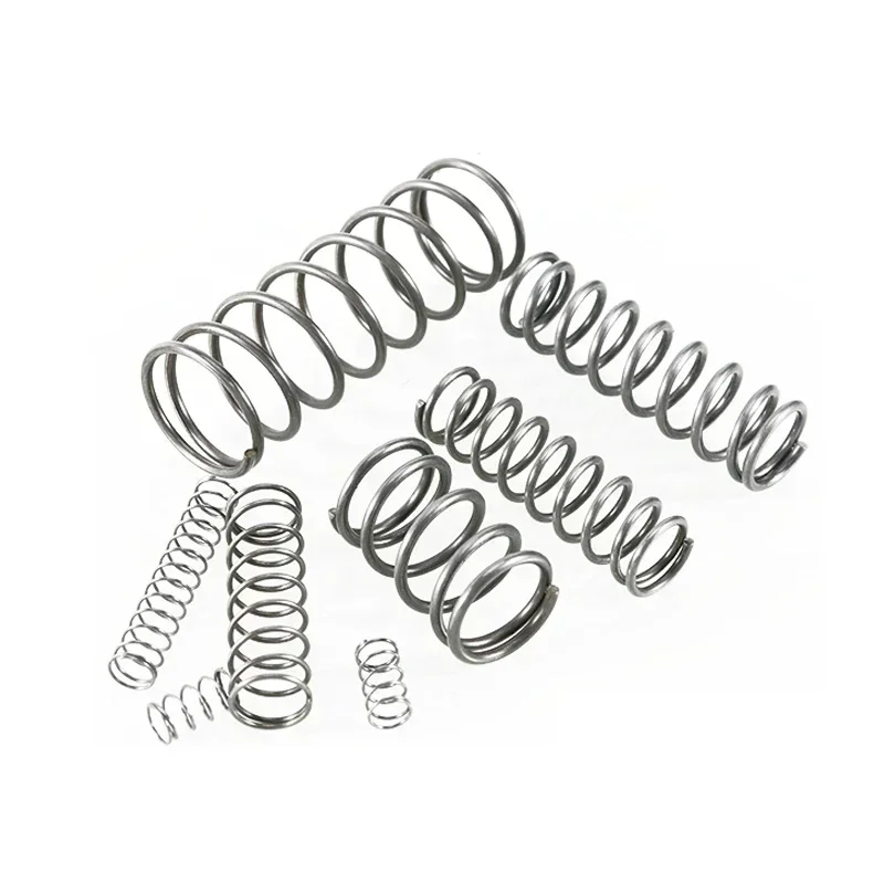 304 Stainless Steel Spiral Return Compression Spring, Wire Diameter: 1.8mm, Outer Diameter: 10-25mm, Length: 15-100mm, 10Pcs