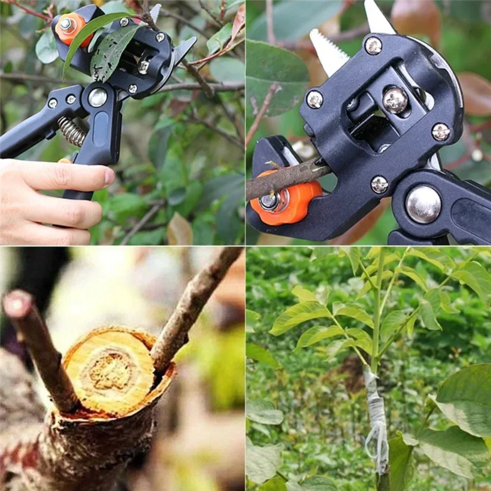 Imagem -06 - Agricultura Profissional Tesoura de Poda Enxerto Scissor Fruit Tree Secateurs Vacinação Faca de Corte Ferramentas de Jardim Pcs