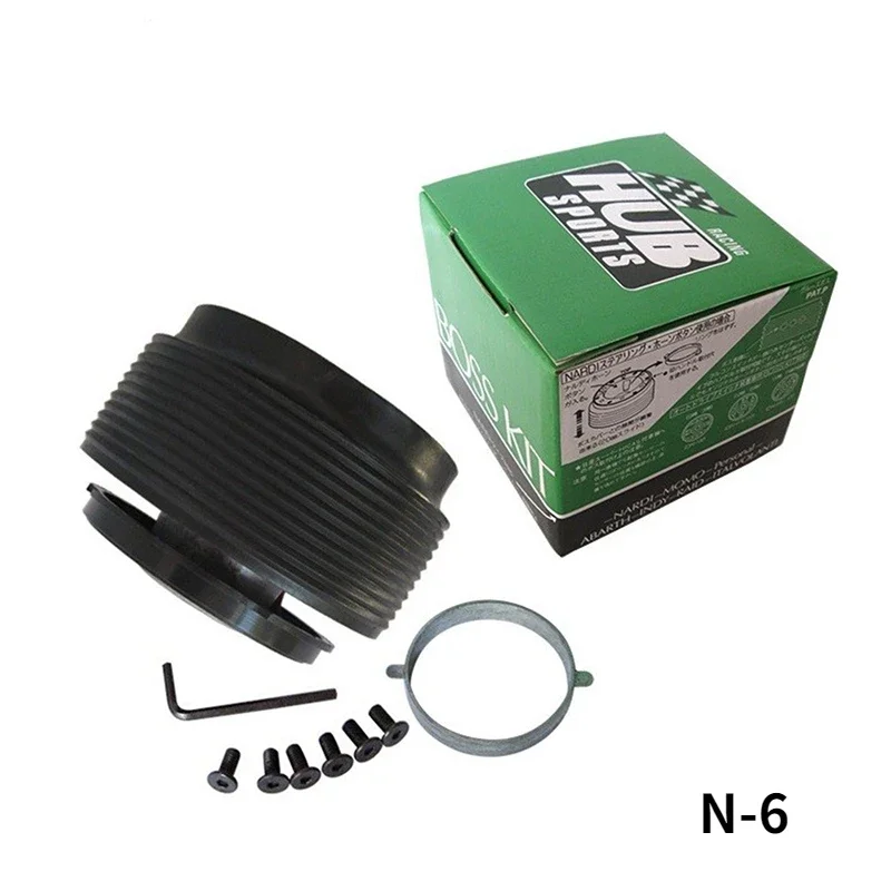 Adaptador de cubo de volante para coche, Kit Boss para NISSAN N-6, HUB-N-6