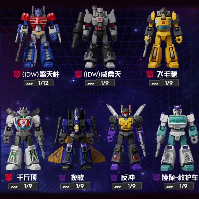 Original Blokees Transformation Optimus Prime Megatron Bumblebee Movable Action Figure Collection Model Custom Toy