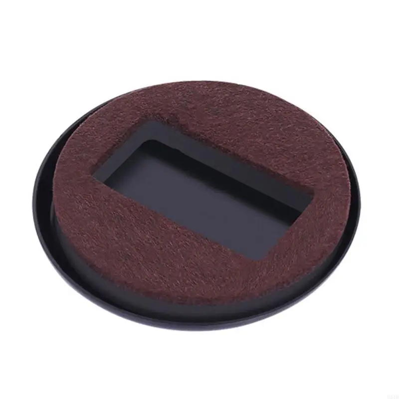 581E Furniture Caster Cups Anti-Sliding Felt Bottom Furniture Pads Bed Wheel Stopper