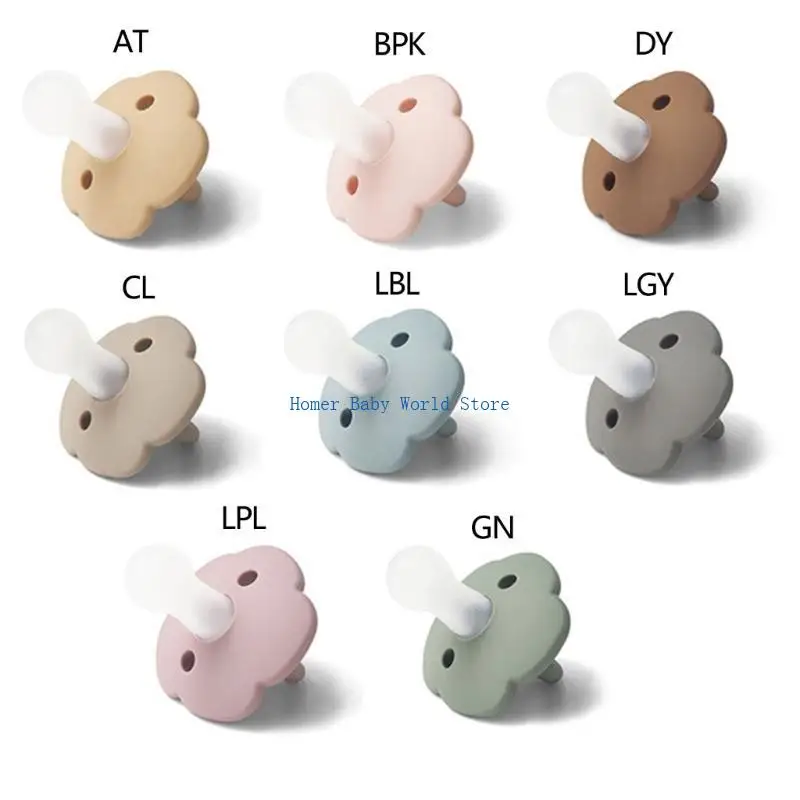 

B2QD Infant Baby Silicone Pacifier BPA Toddler Pacifier Kid Teether Toy Dummy Nipple Newborn Soother