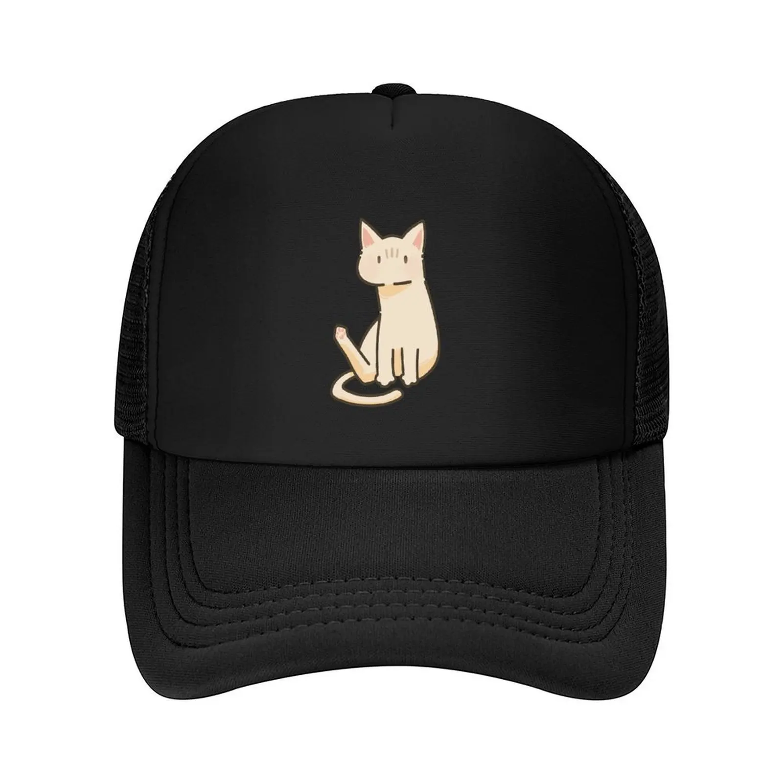 

Cute Silly Beige Cat With His Paw In The Air Baseball Cap Vintage hard hat luxury caps Custom Cap Woman Hats Men's