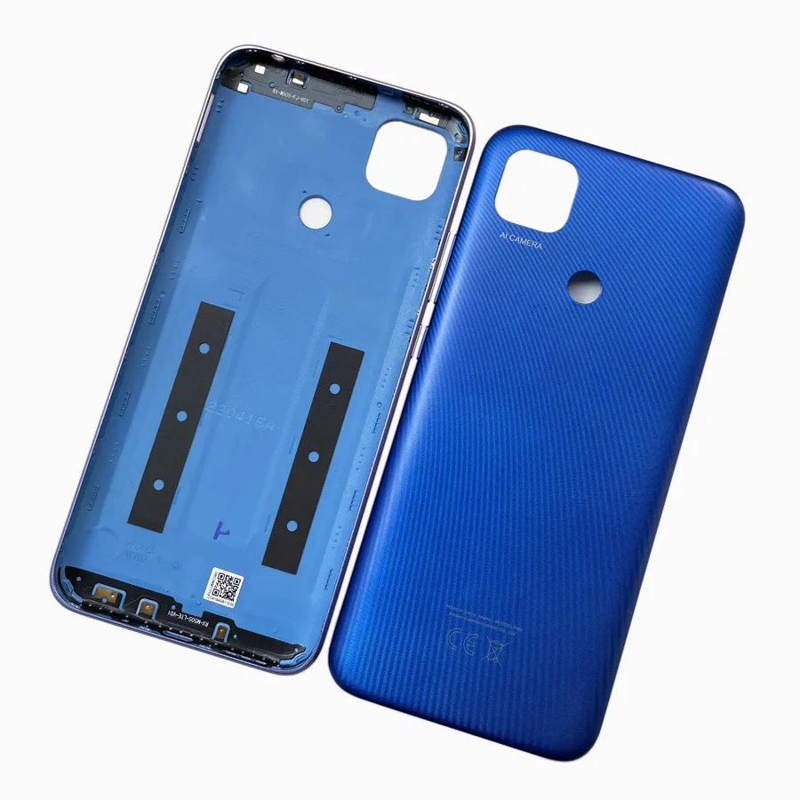 Housing A+++ For Xiaomi Redmi 9C / Redmi 9 Activ Battery Back Cover Repair Replace Door Rear Case + Side Buttons