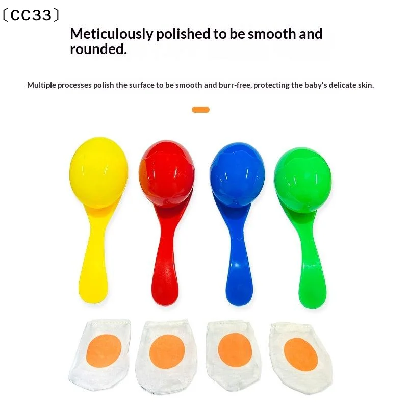 

Набор для игры в балансировочную лопатку с яйцами на ПП-лопатках на Пасху: веселые упражнения, соревнования по балансировке и бегу [CC33]