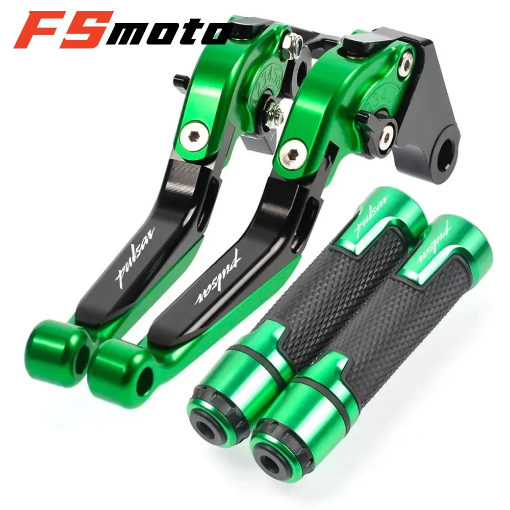 Для мотоцикла Bajaj Pulsar 200 NS/200 RS/200 A, складные выдвижные регулируемые тормозные рычаги сцепления с ЧПУ, концевые ручки, подходят