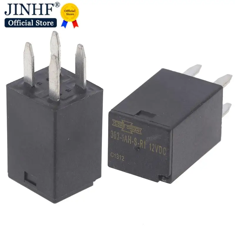 Hot sale 1PC 12VDC 303-1AH-S-R1 Automotive Relay 4 Pin