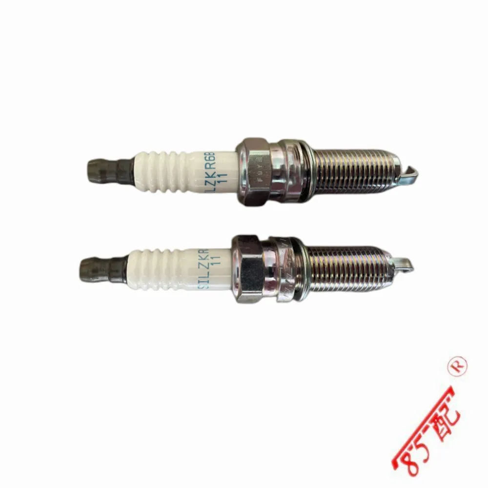 For Hyundai Elantra I20 Kia Rio Carens Carens 18855-10080 Silzkr6b11 Iridium Spark Plug 1885510080 SILZKR6B-11 4 Pieces