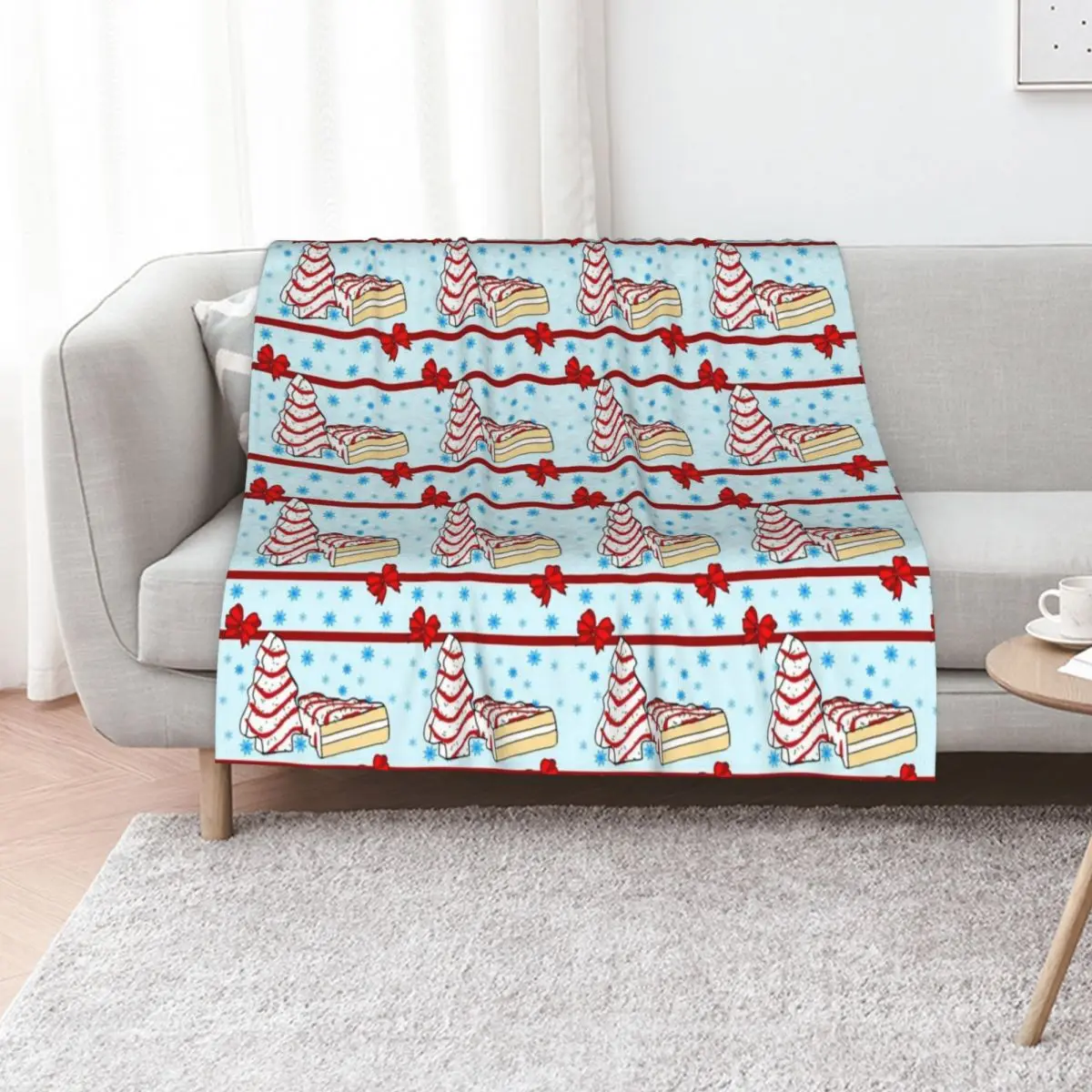 Little Debbie Christmas Cakes Throw Blanket decorative Soft Big Soft christmas gifts Thermal Giant Sofa Blankets