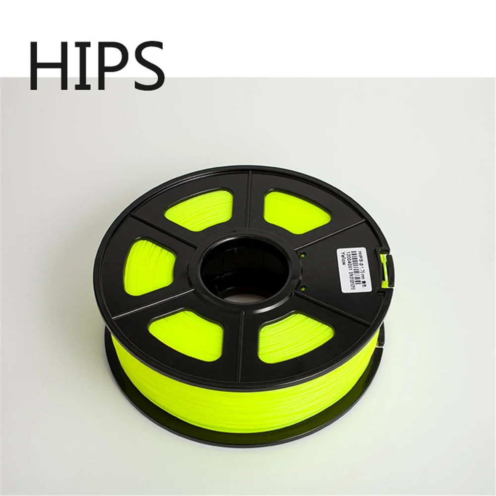 High Quality  3d HIPS Filament 1.75mm 1kg 3d Printer Filament 1 KG HIPS 3d Plastic Filament Low Cost Less Odor