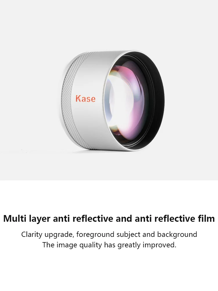 Kase Master Level 100 Macro PRO Lens For iPhone/Huawei /Xiaomi /ViVO /OPPO Plus HD DSLR Photography Of Insects Flowers